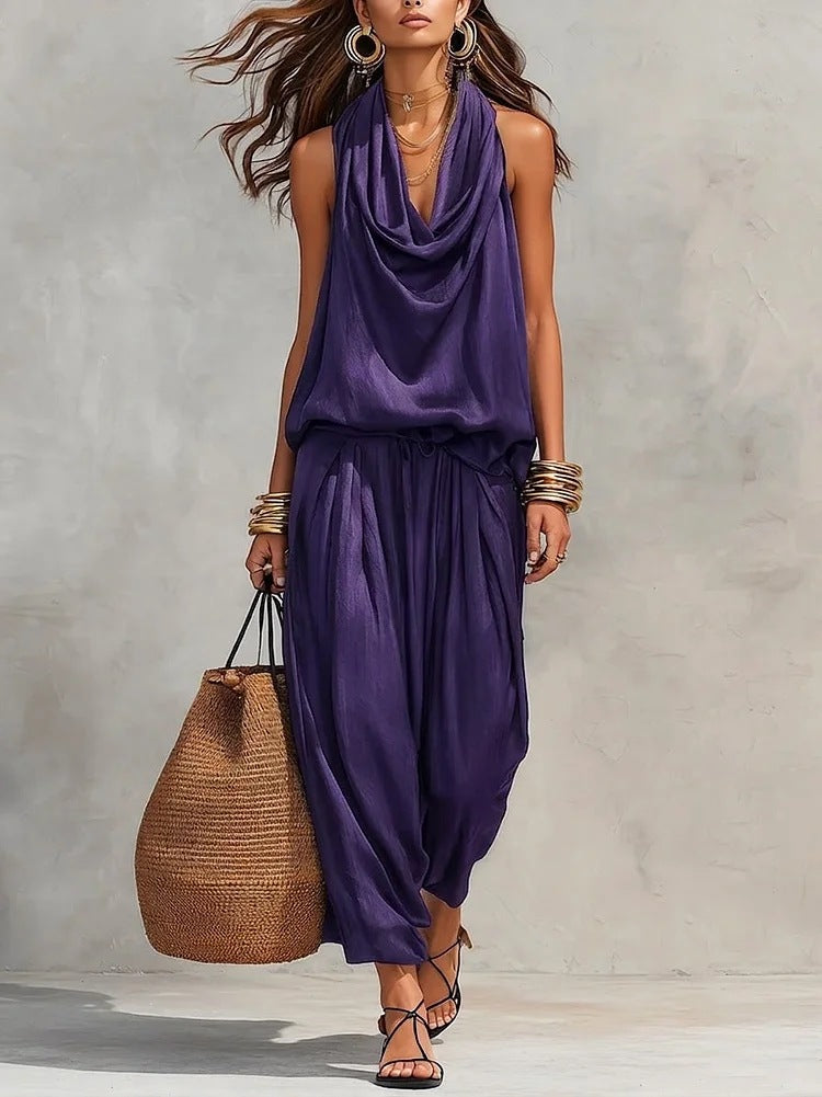 Simona™  Two-Piece Suit Consisting of a Top & Trousers