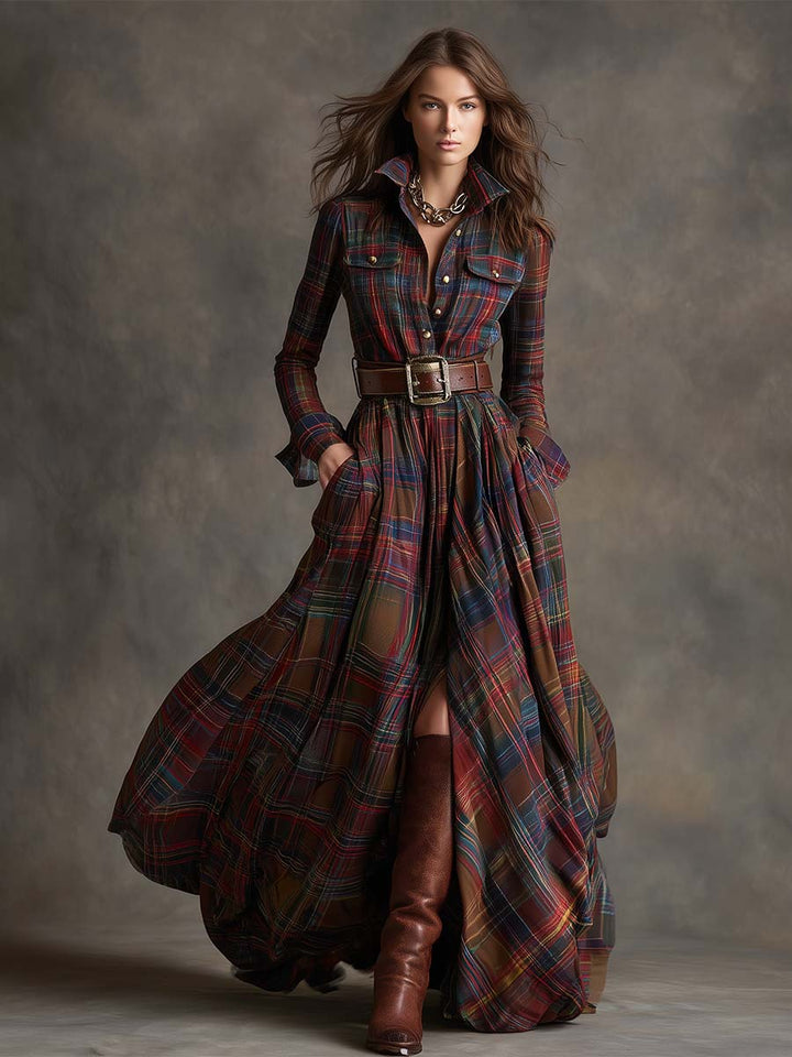 Harriet™ | Belted Shirt Dress