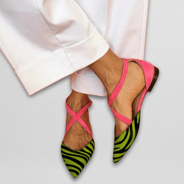 Elisa | Ballet Flats with Straps
