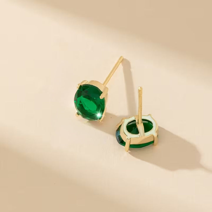 Gleam Oval Earrings