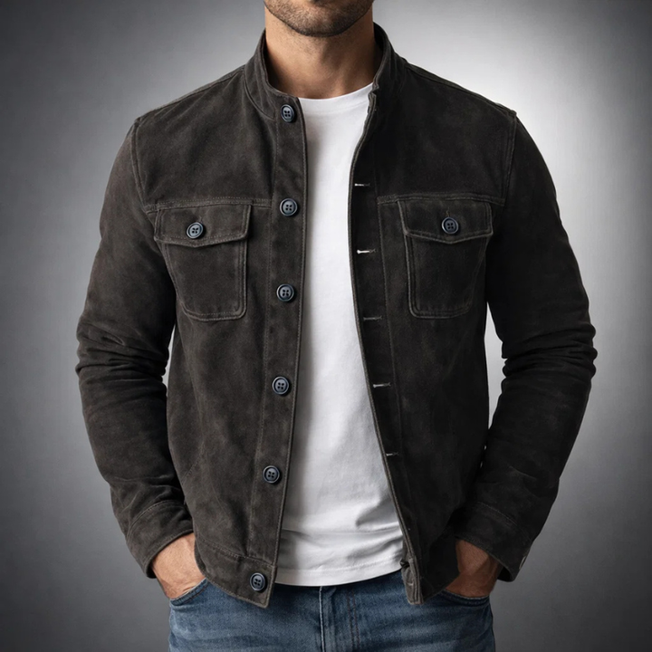Monaco | Suede Style Utility Jacket