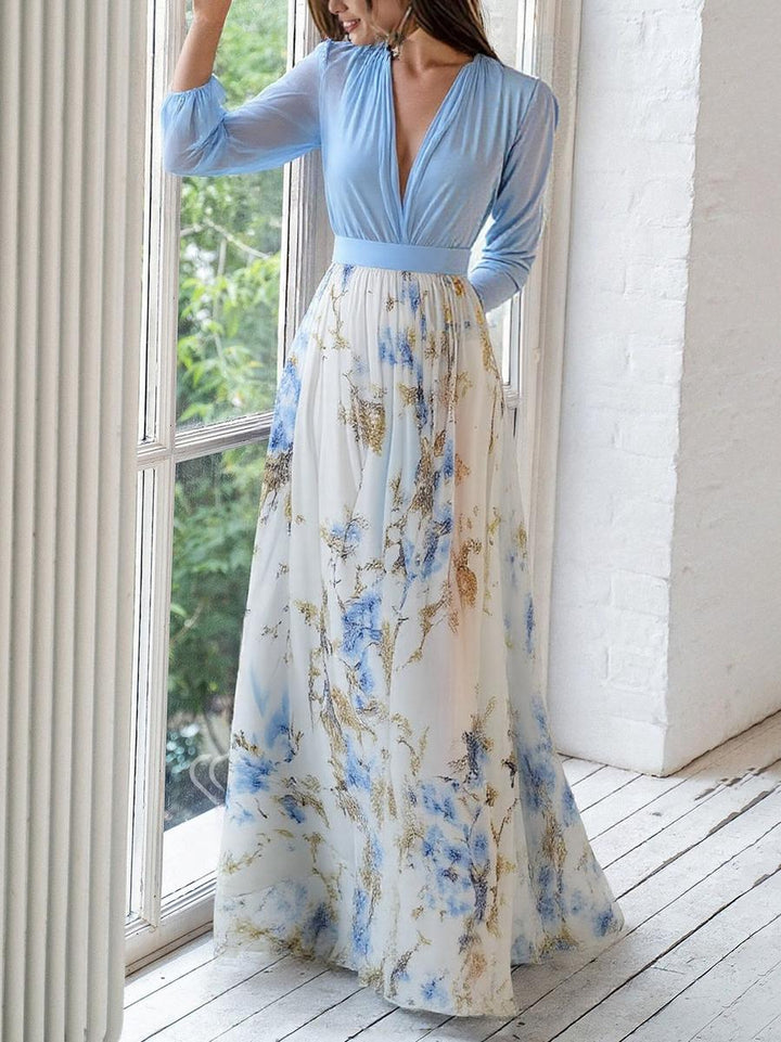 Harper™ | Bella Maxi Vestito con Stampa Floreale