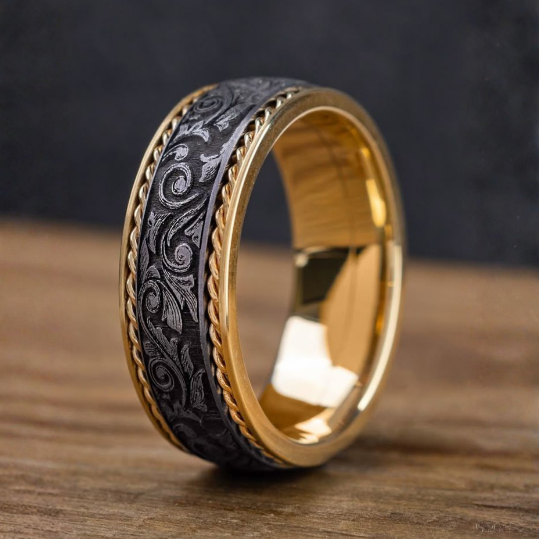 Golden Crest Heritage Ring