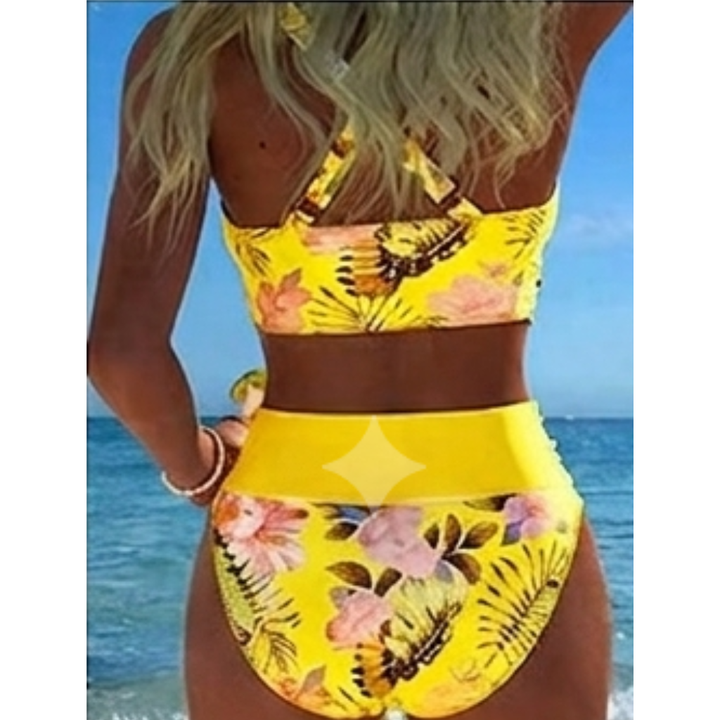 Bikini with Floral Print, Sexy