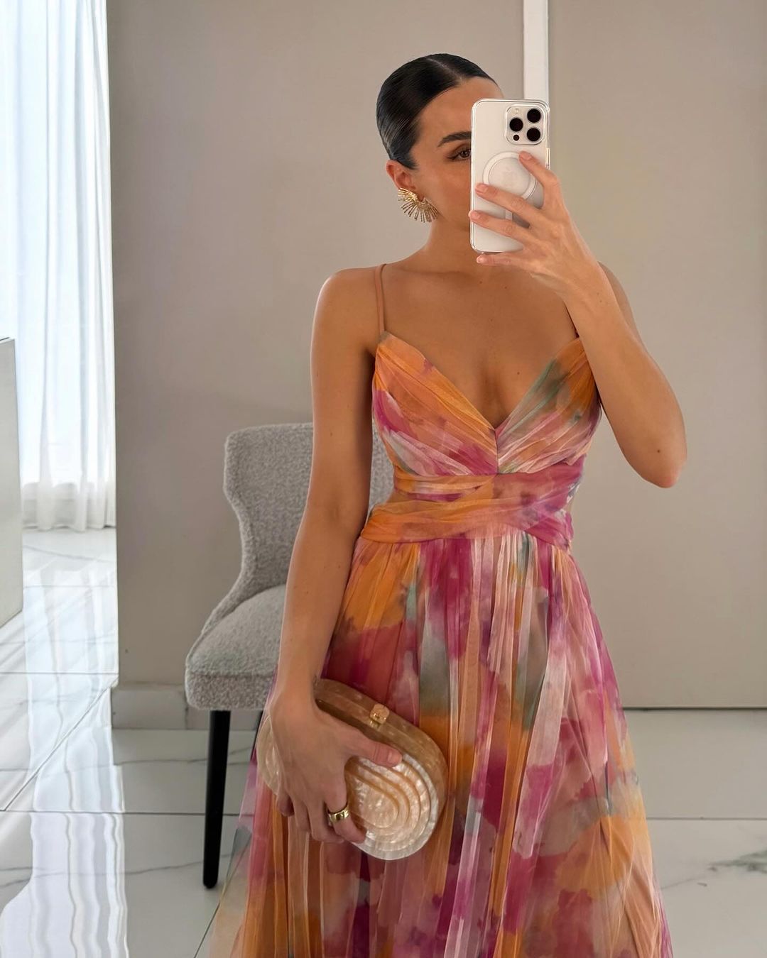 Sanne™ | Romantic and Flowing Evening Dress