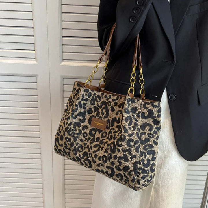 Flora™ | Stylish Leopard Print Bag