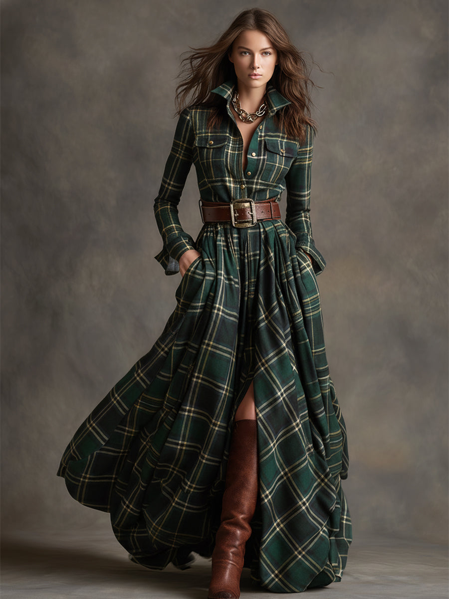 Harriet™ | Belted Shirt Dress
