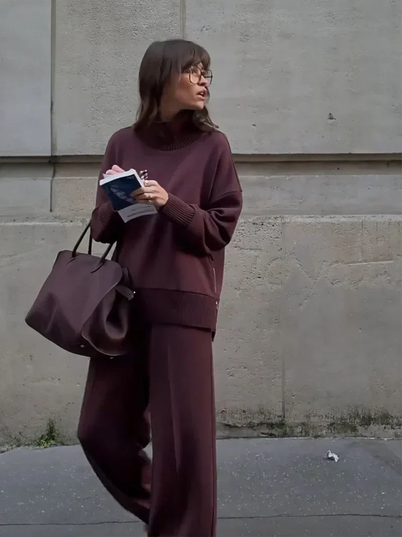 Serena™ | Loose-Fit Sweatshirt Set