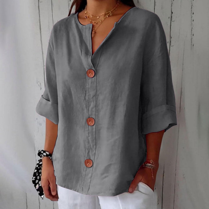 Hazel™ | Loose-Fitting Summer Blouse