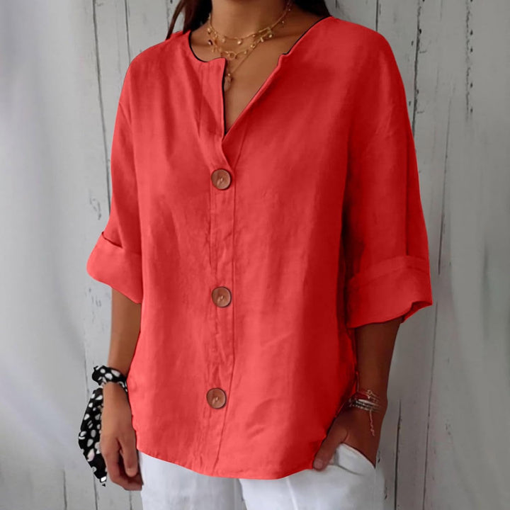 Hazel™ | Loose-Fitting Summer Blouse