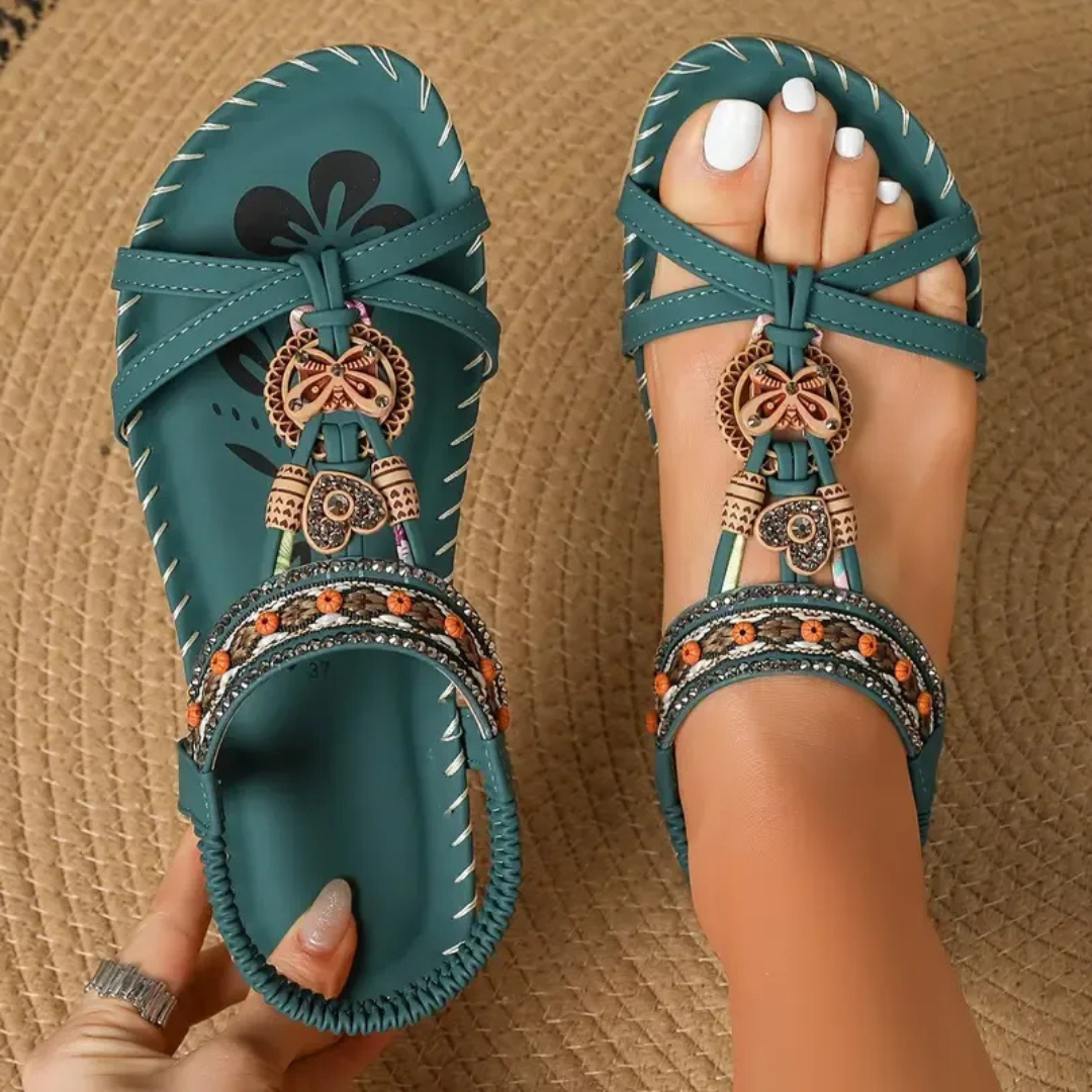 Nada™ | Orthopedic Sandals in Ibiza Style for Comfort & Elegance