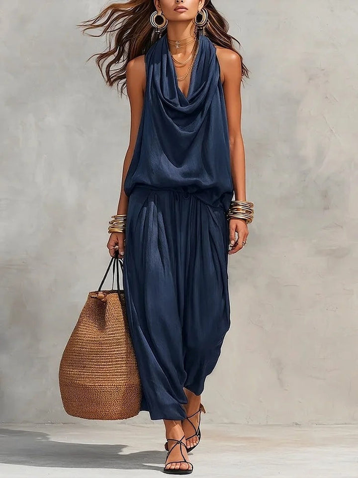 Simona™  Two-Piece Suit Consisting of a Top & Trousers