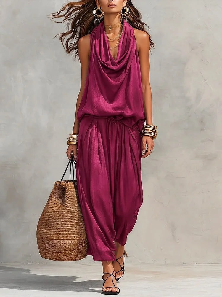 Simona™  Two-Piece Suit Consisting of a Top & Trousers