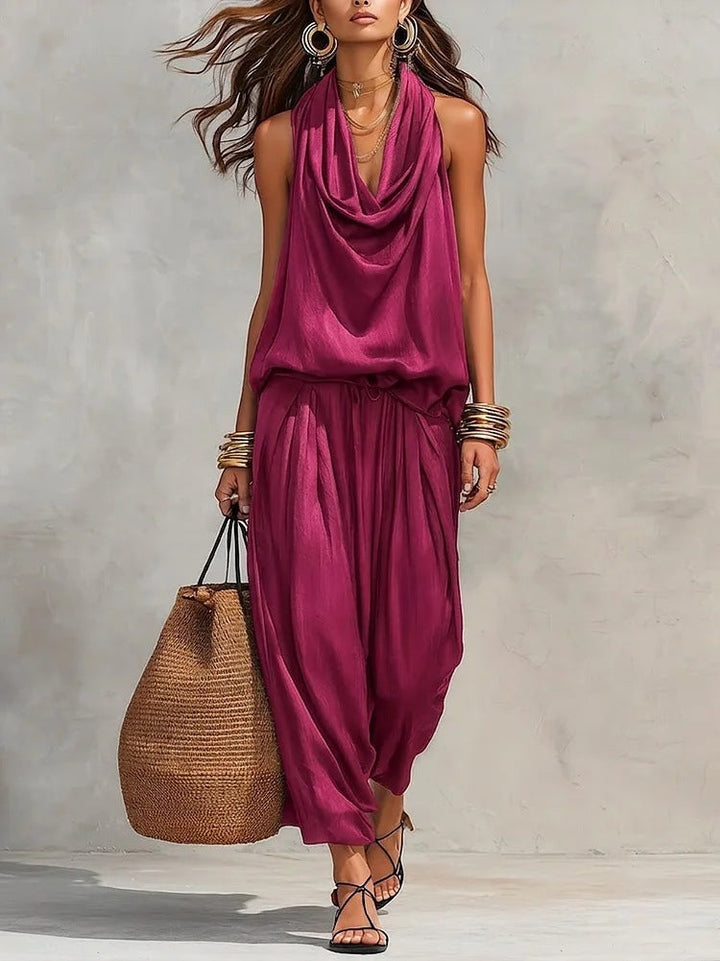 Simona™  Two-Piece Suit Consisting of a Top & Trousers