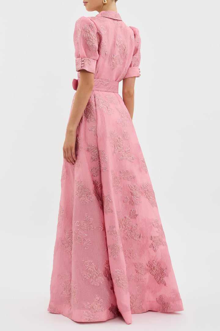 Anabella - Short Puff Sleeve Dress