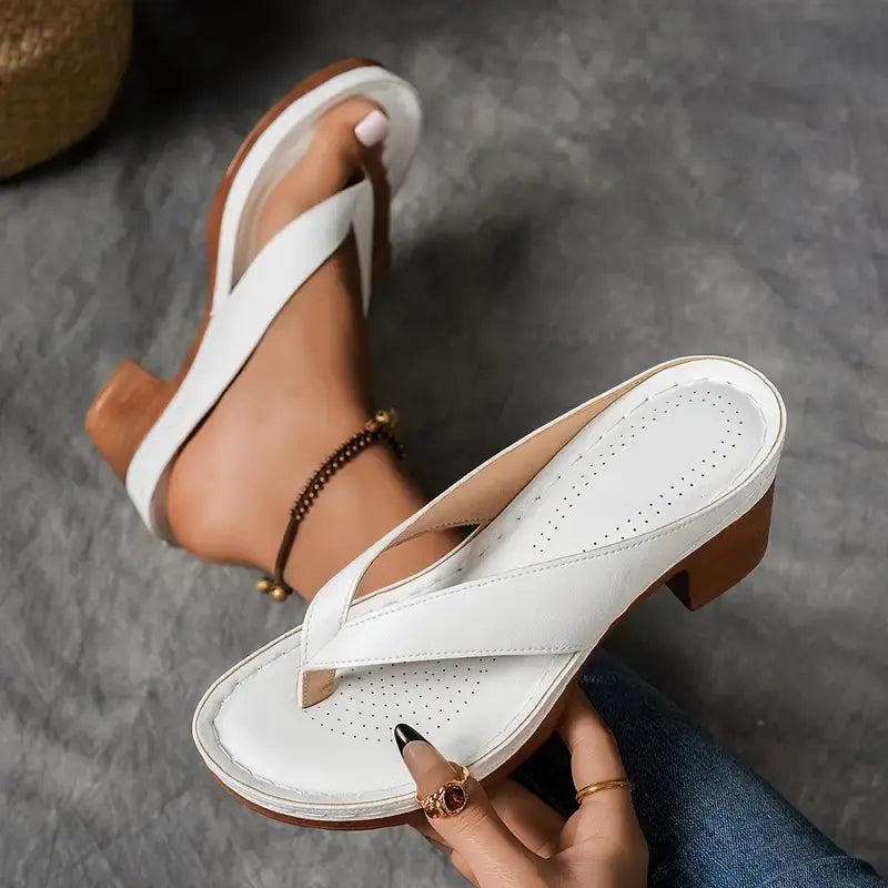 Aurelia™ | Ultra Comfortable Sandals with A Chunky Heel