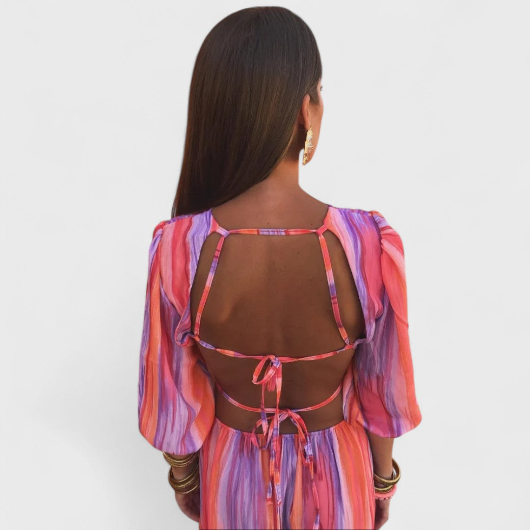 KIKI | LONG RIVIERA DRESS