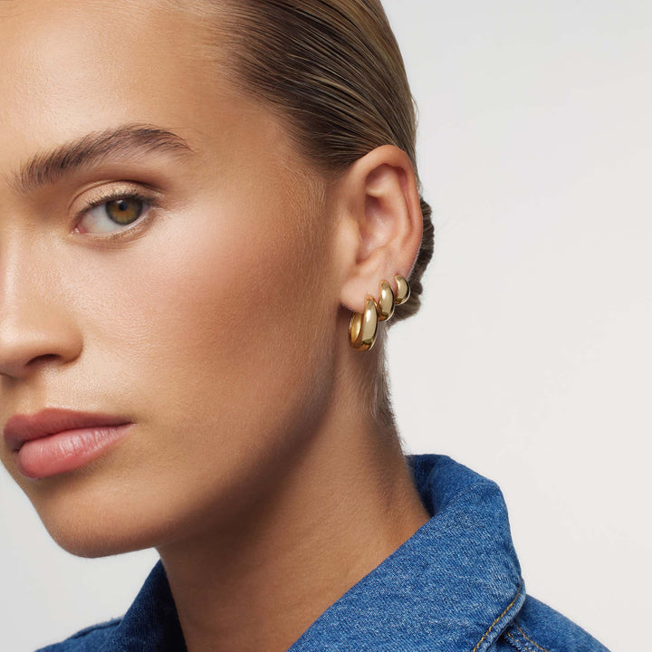 Vivid Rue Hoop Earrings