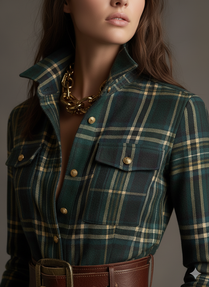 Harriet™ | Belted Shirt Dress