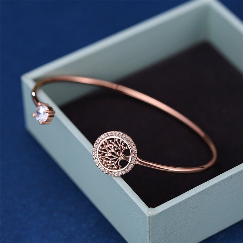 Family Tree Adjustable Bracelet