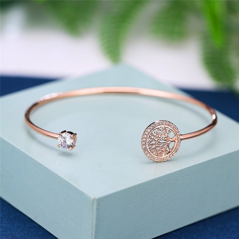 Family Tree Adjustable Bracelet