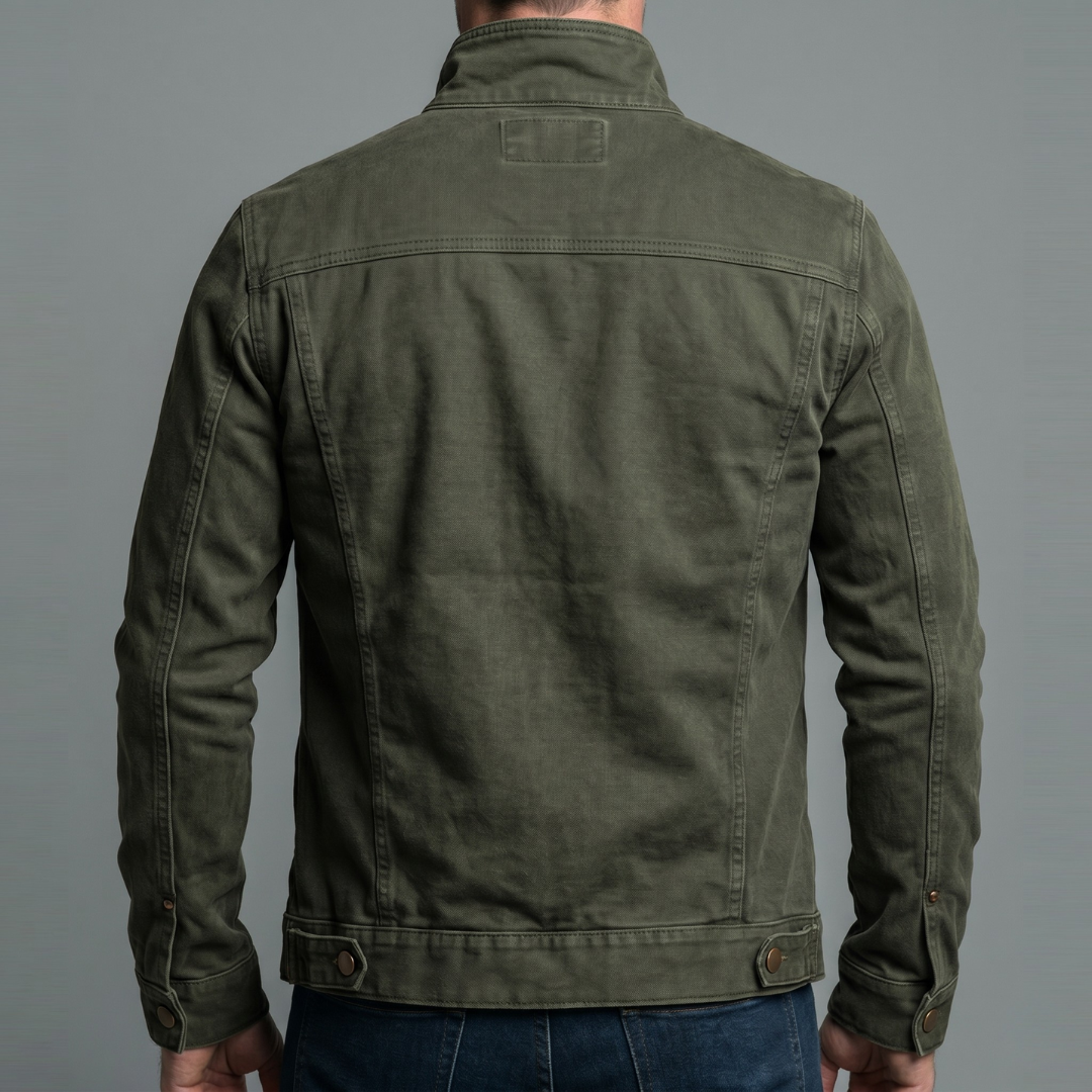 Cazel™ | Vintage Cotton Jacket with Zip Fastening