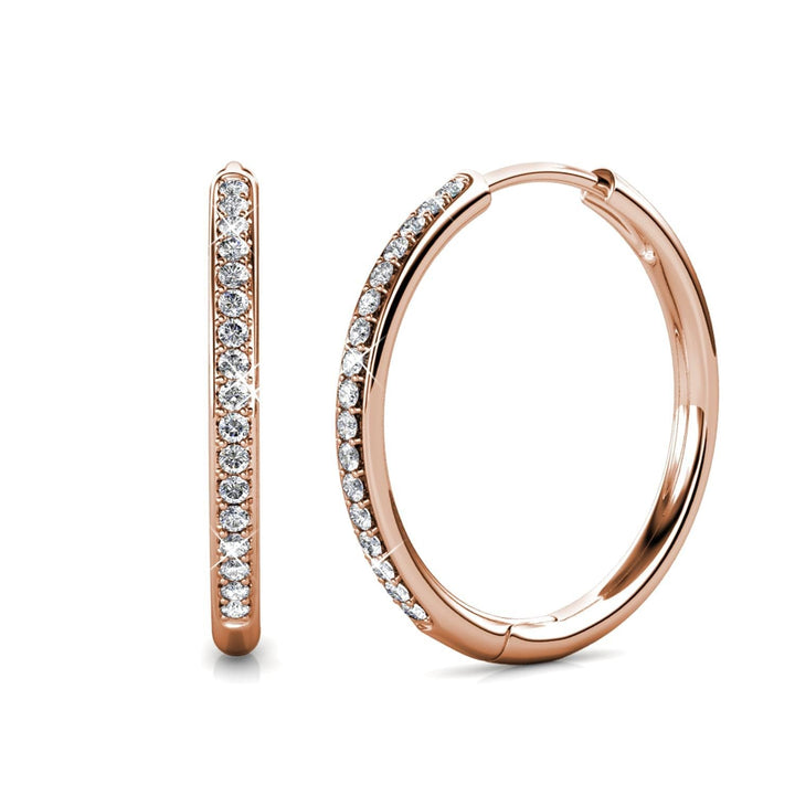 Sorel Pavé Earrings | Gold
