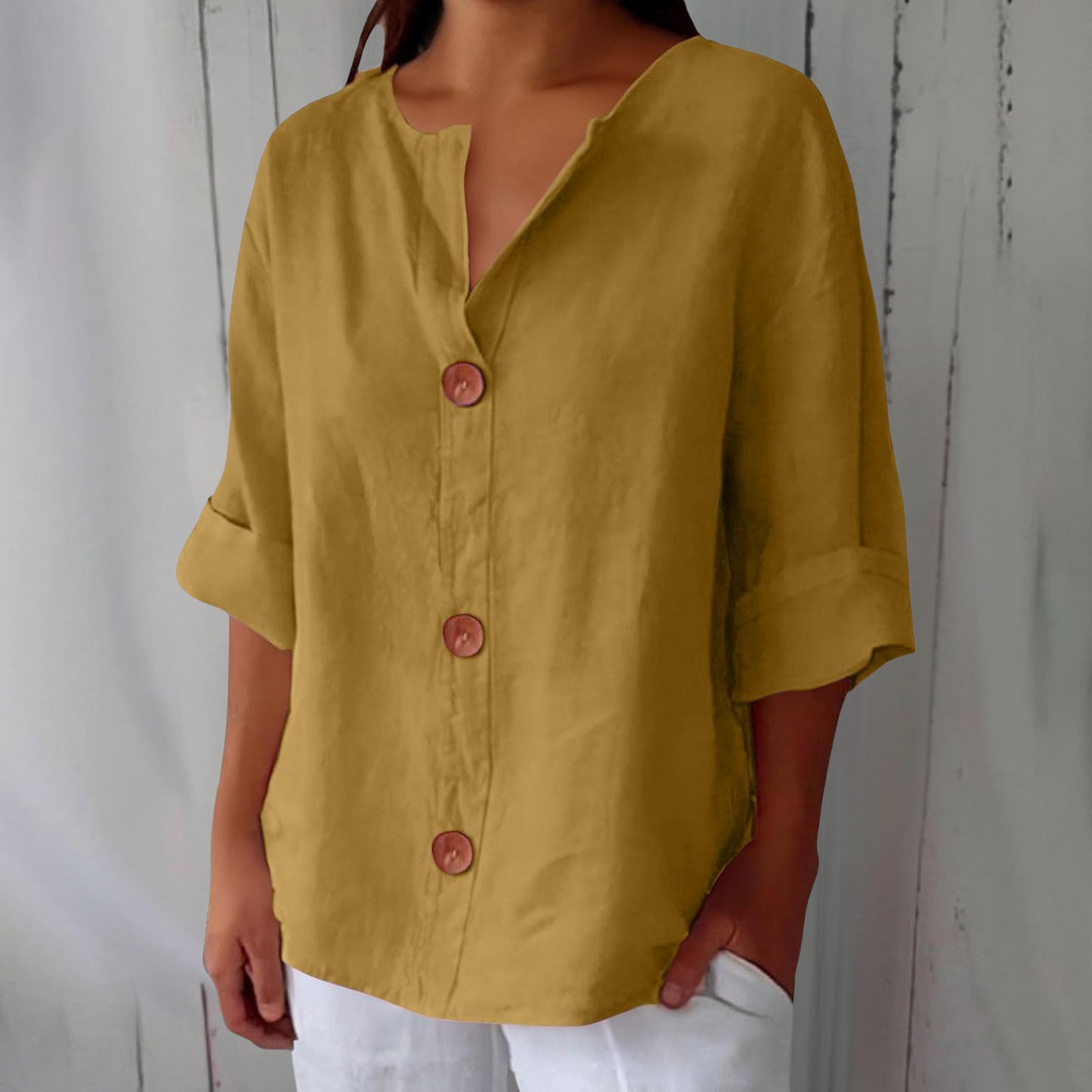 Hazel™ | Loose-Fitting Summer Blouse