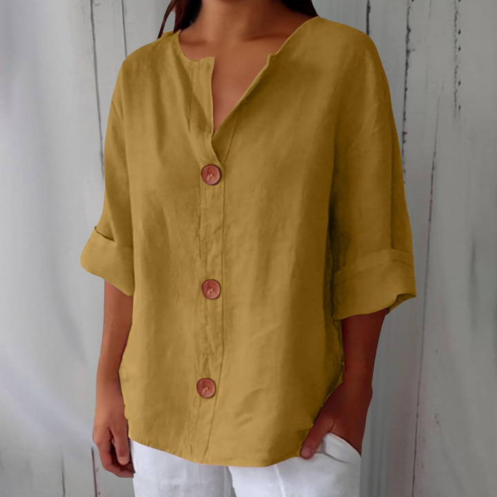 Hazel™ | Loose-Fitting Summer Blouse