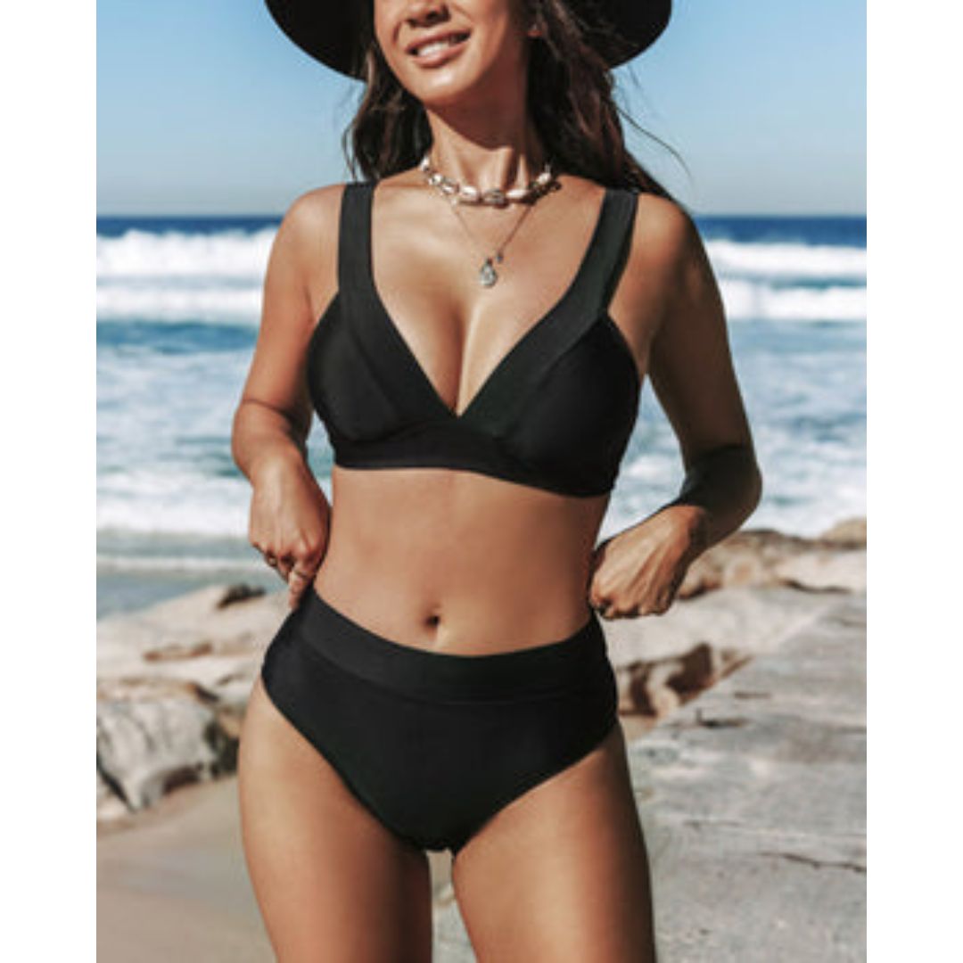 Claire - High-Waisted Swimsuit
