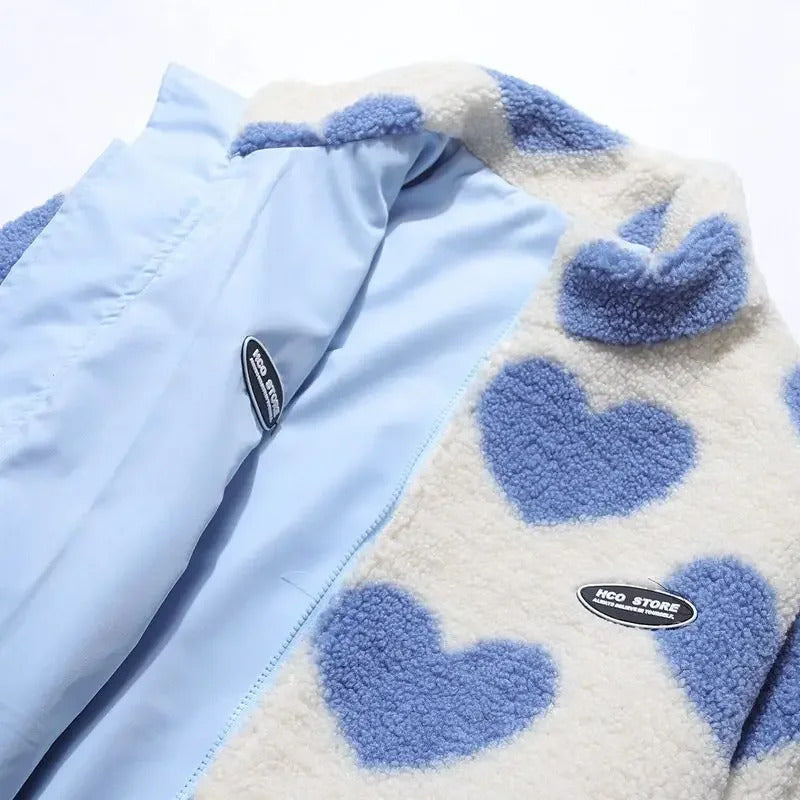 AlpenNord™ | Reversible jacket with hearts