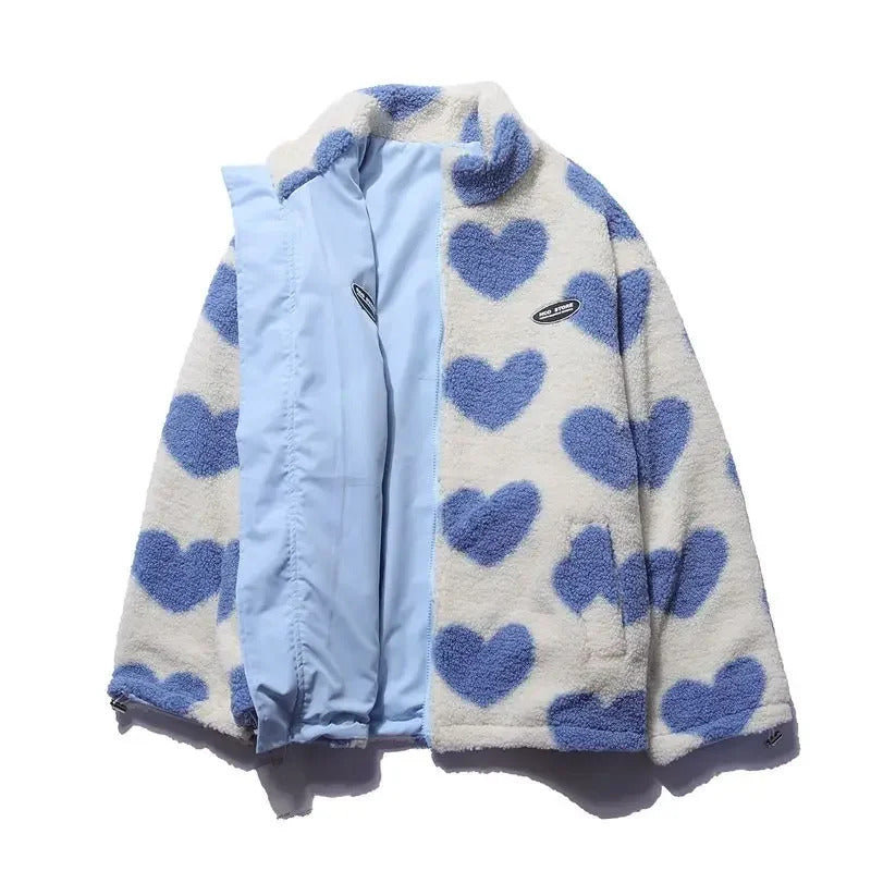 AlpenNord™ | Reversible jacket with hearts