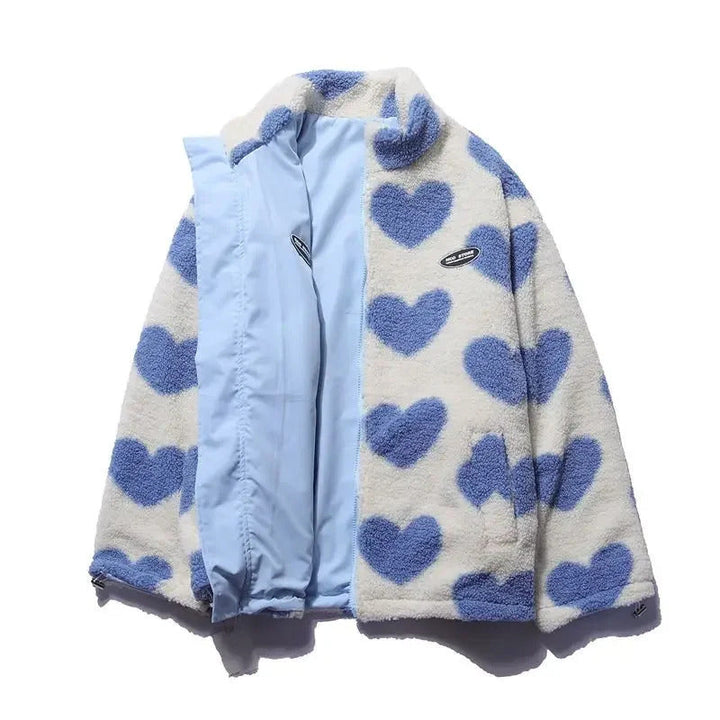 AlpenNord™ | Reversible jacket with hearts