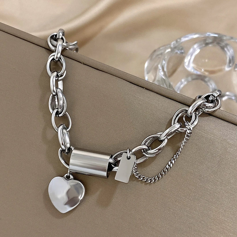 Heartened Massive Bracelet | Gold