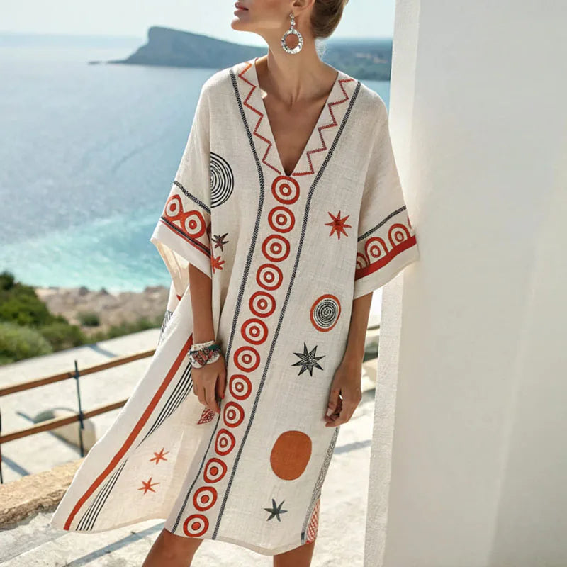 Silk Elegant Beach Dress for Unforgettable Summer Looks Cove & Clive Silk Elegant Beach Dress for Unforgettable Summer Looks Cove & Clive