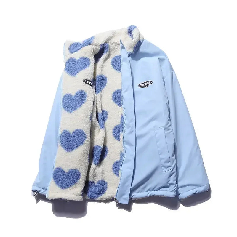 AlpenNord™ | Reversible jacket with hearts