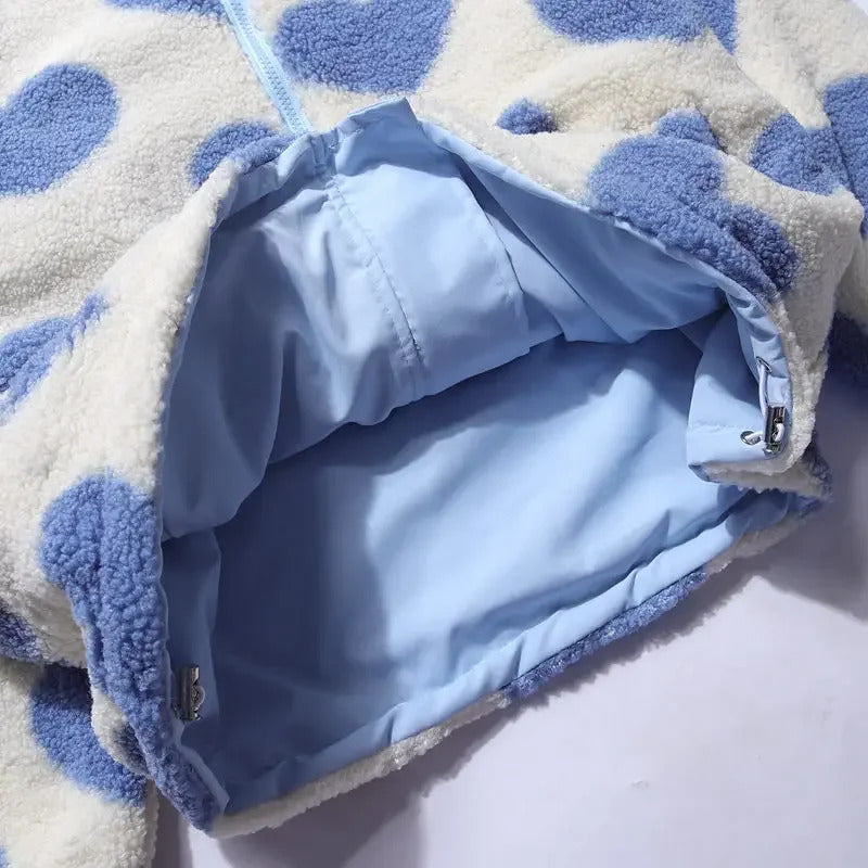 AlpenNord™ | Reversible jacket with hearts
