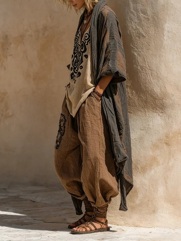 Laura™ | Three-Piece Nomadic Bohemian Art Set