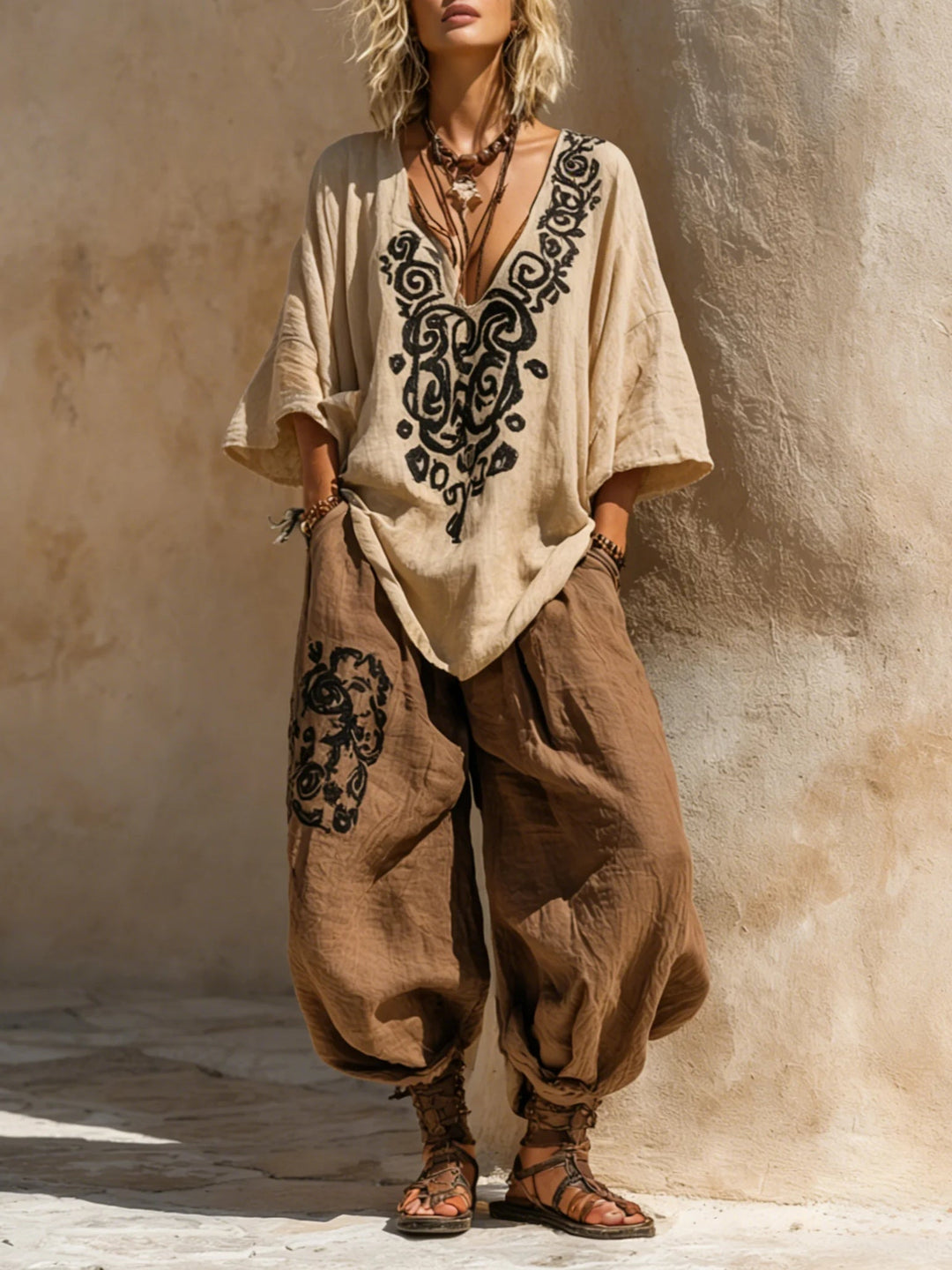 Laura™ | Three-Piece Nomadic Bohemian Art Set