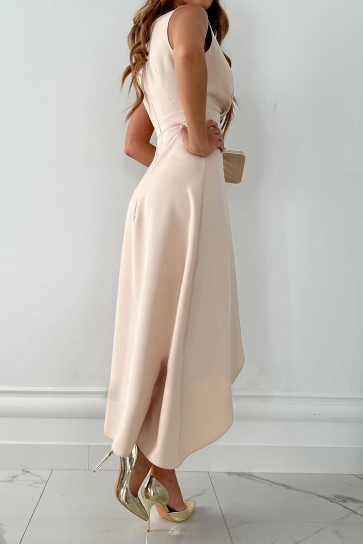 Rosamund | Abito con motivo floreale rosa