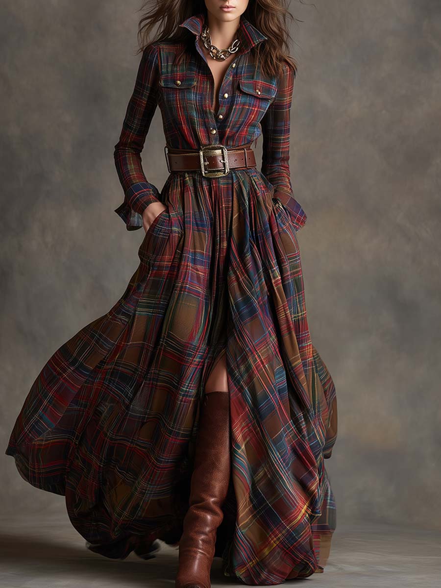 Harriet™ | Belted Shirt Dress