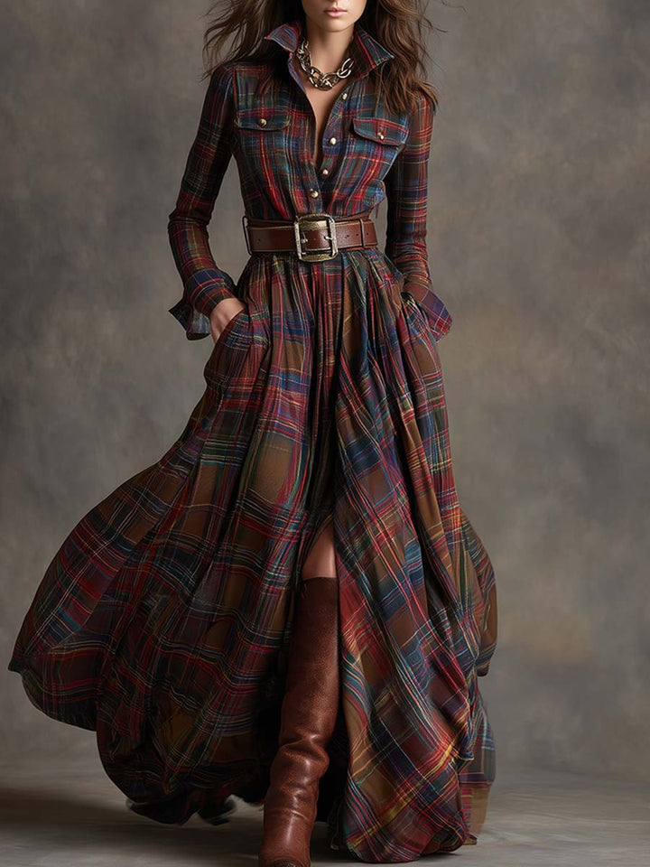 Harriet™ | Belted Shirt Dress