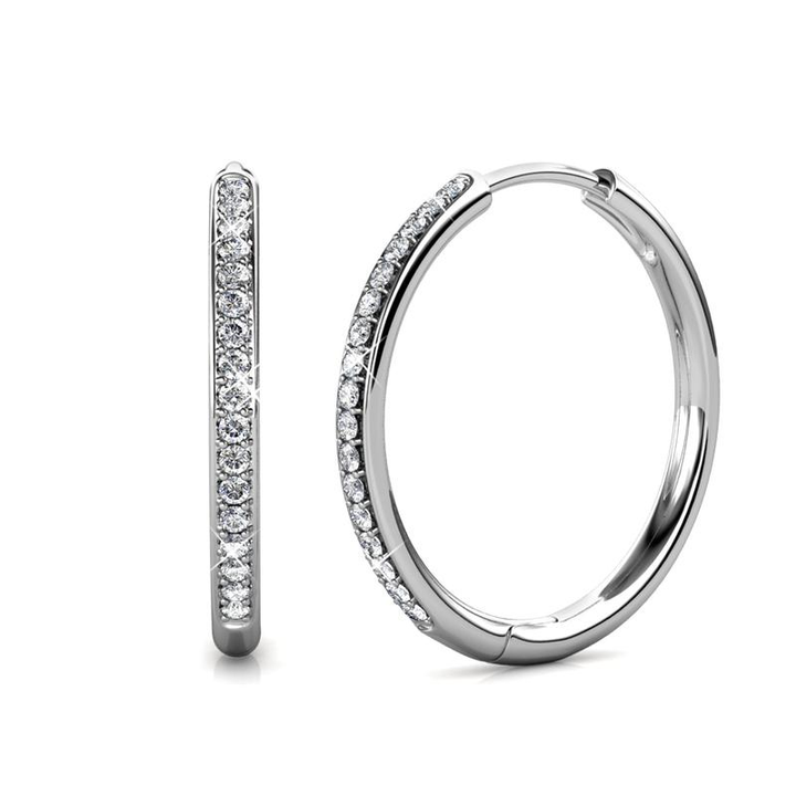 Sorel Pavé Earrings | Gold