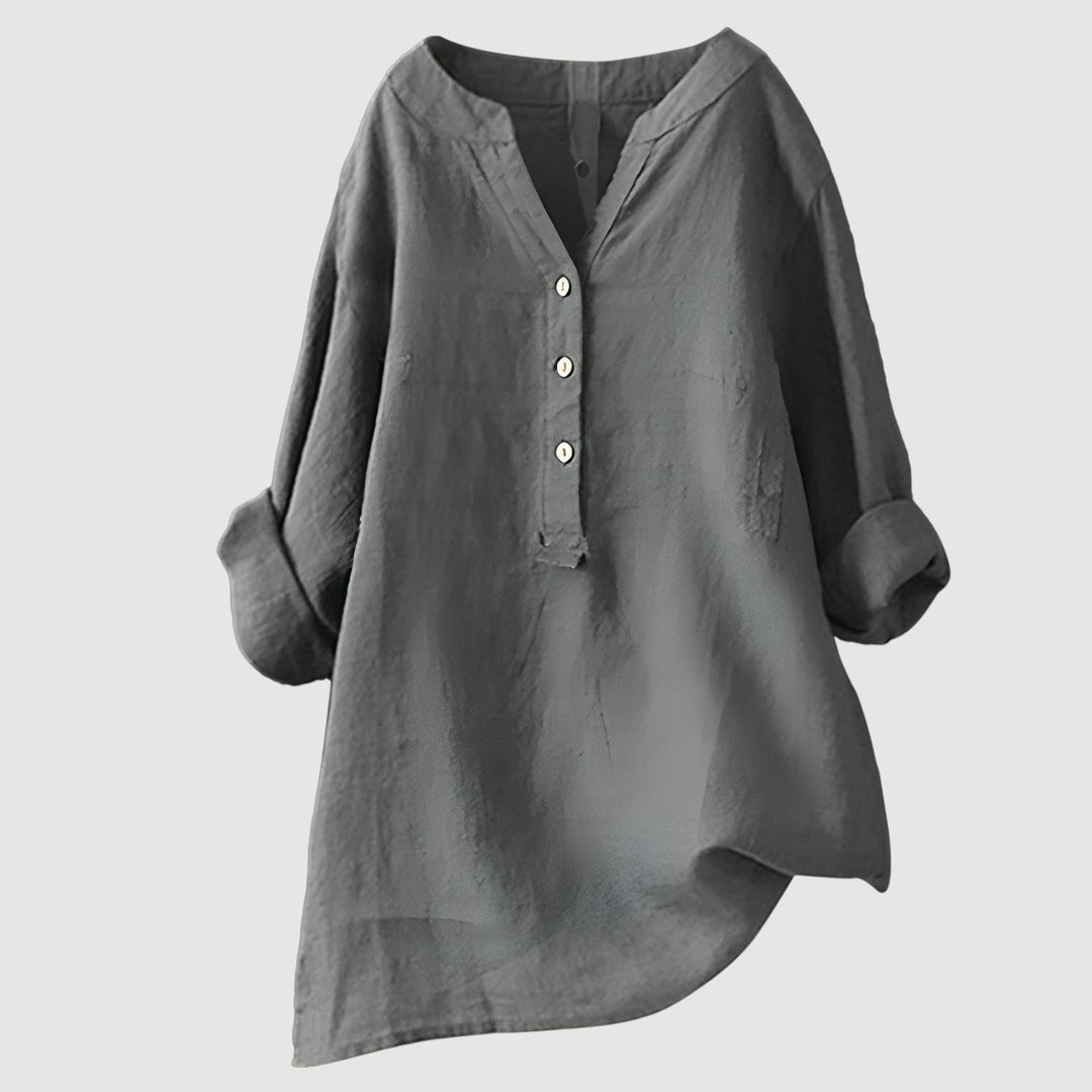 Norina™ | Comfortable Linen Blouse