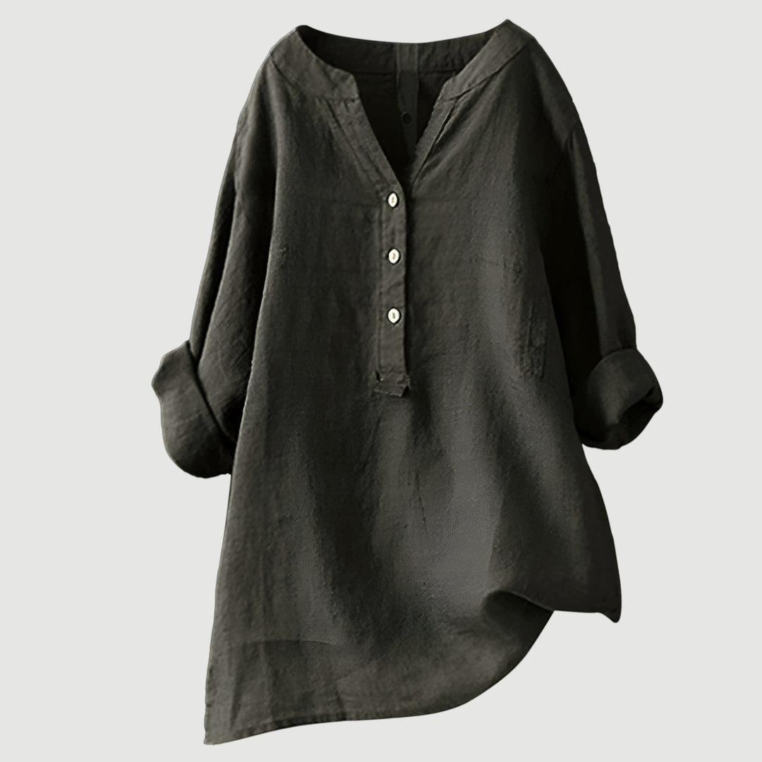 Norina™ | Comfortable Linen Blouse