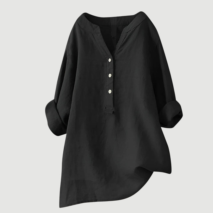 Norina™ | Comfortable Linen Blouse