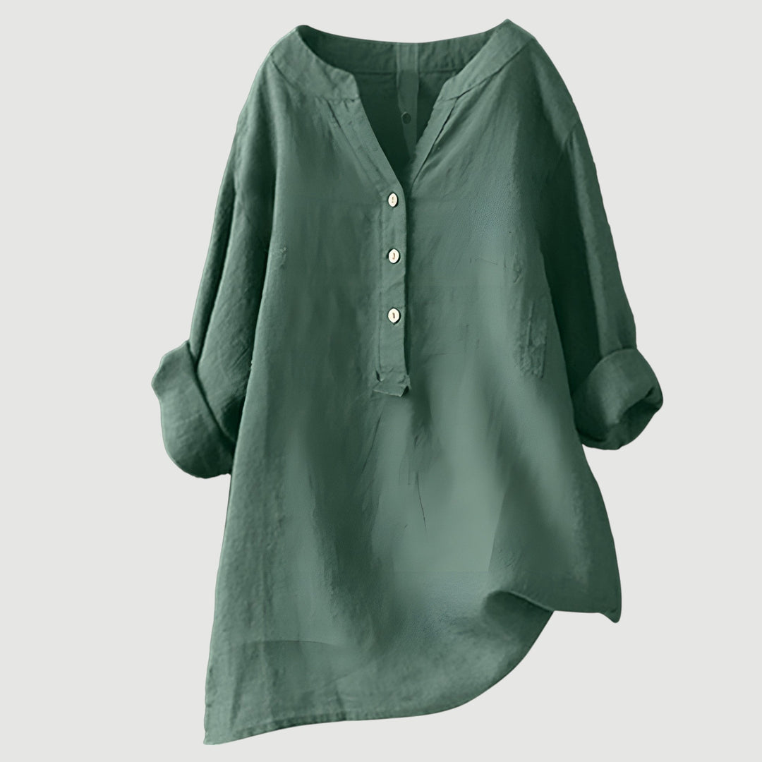 Norina™ | Comfortable Linen Blouse