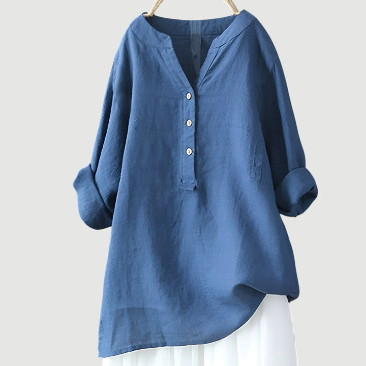 Norina™ | Comfortable Linen Blouse