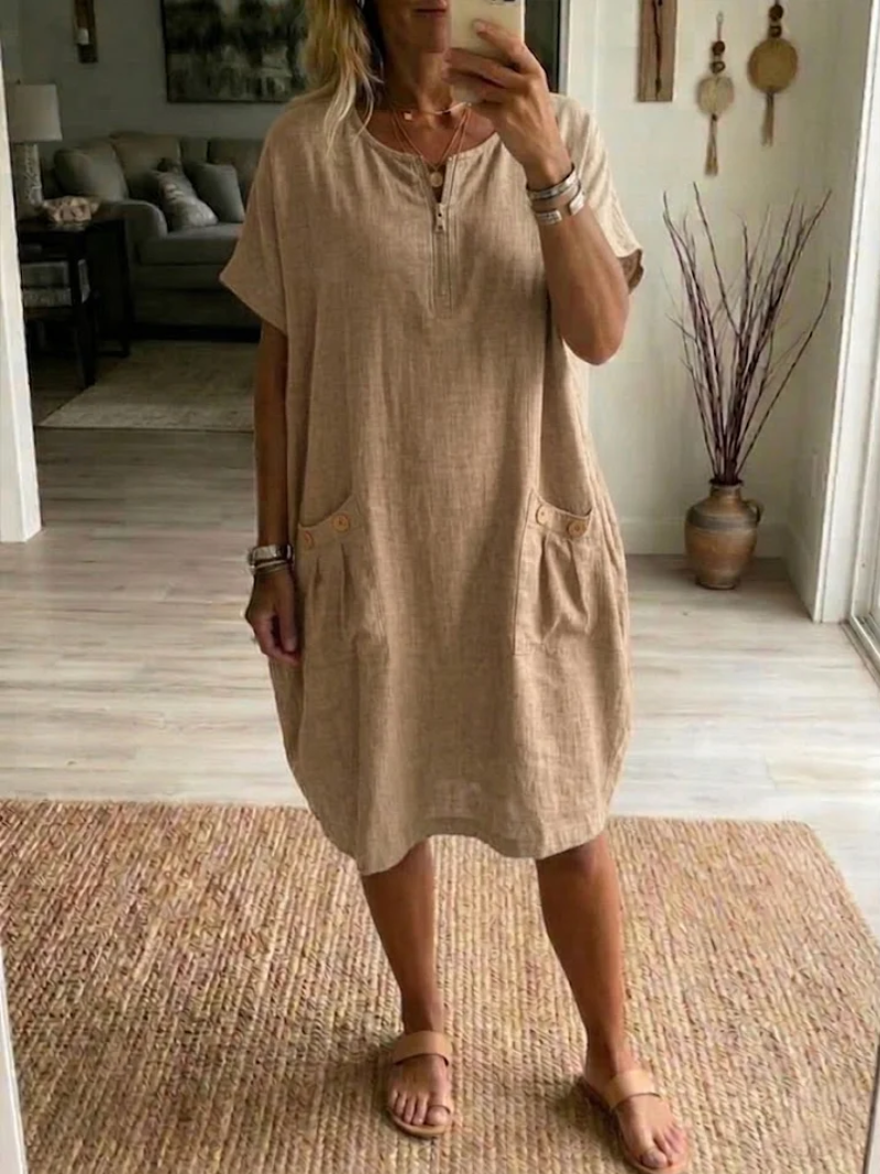 Tessa™ | Dress with Zipper Closure
