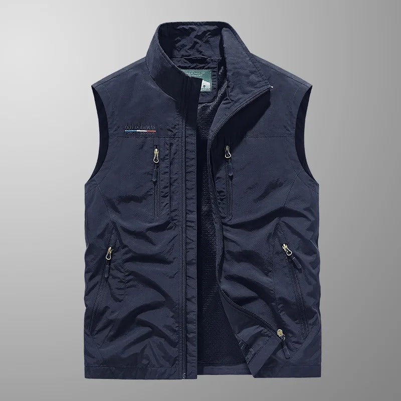Caze™| Breathable Multi-Pocket Utility Vest